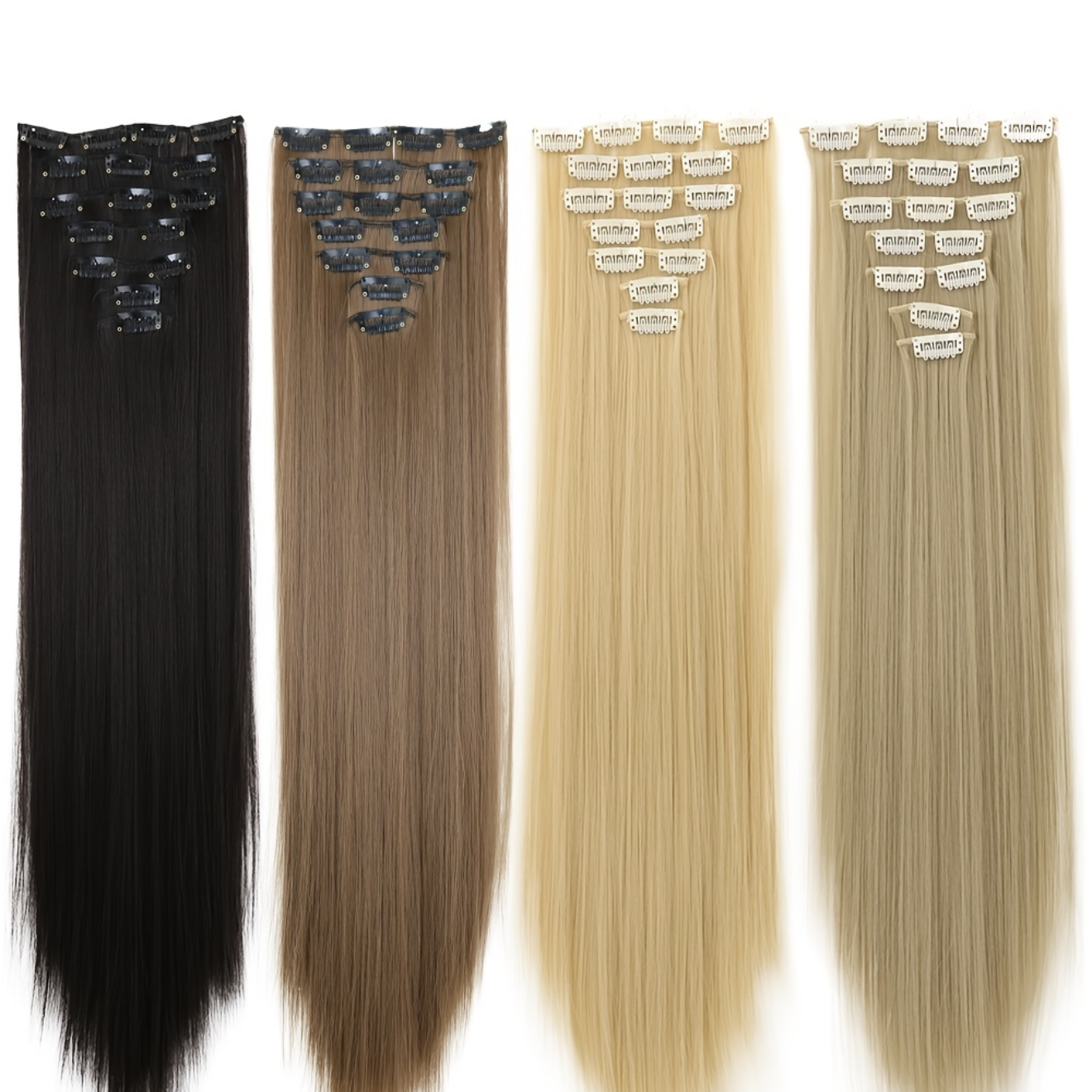 Golden Blonde #16 Seamless Clip Ins