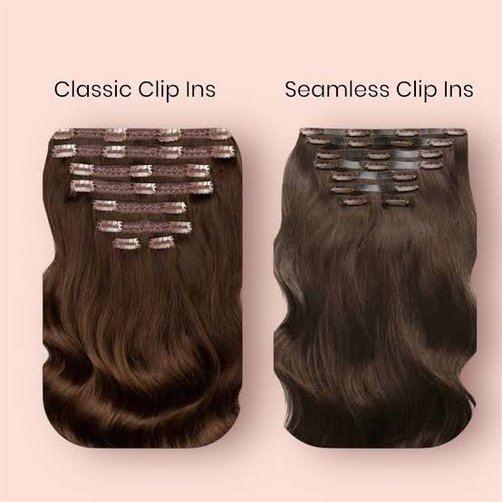 Light Ash Blonde #18 Clip Ins