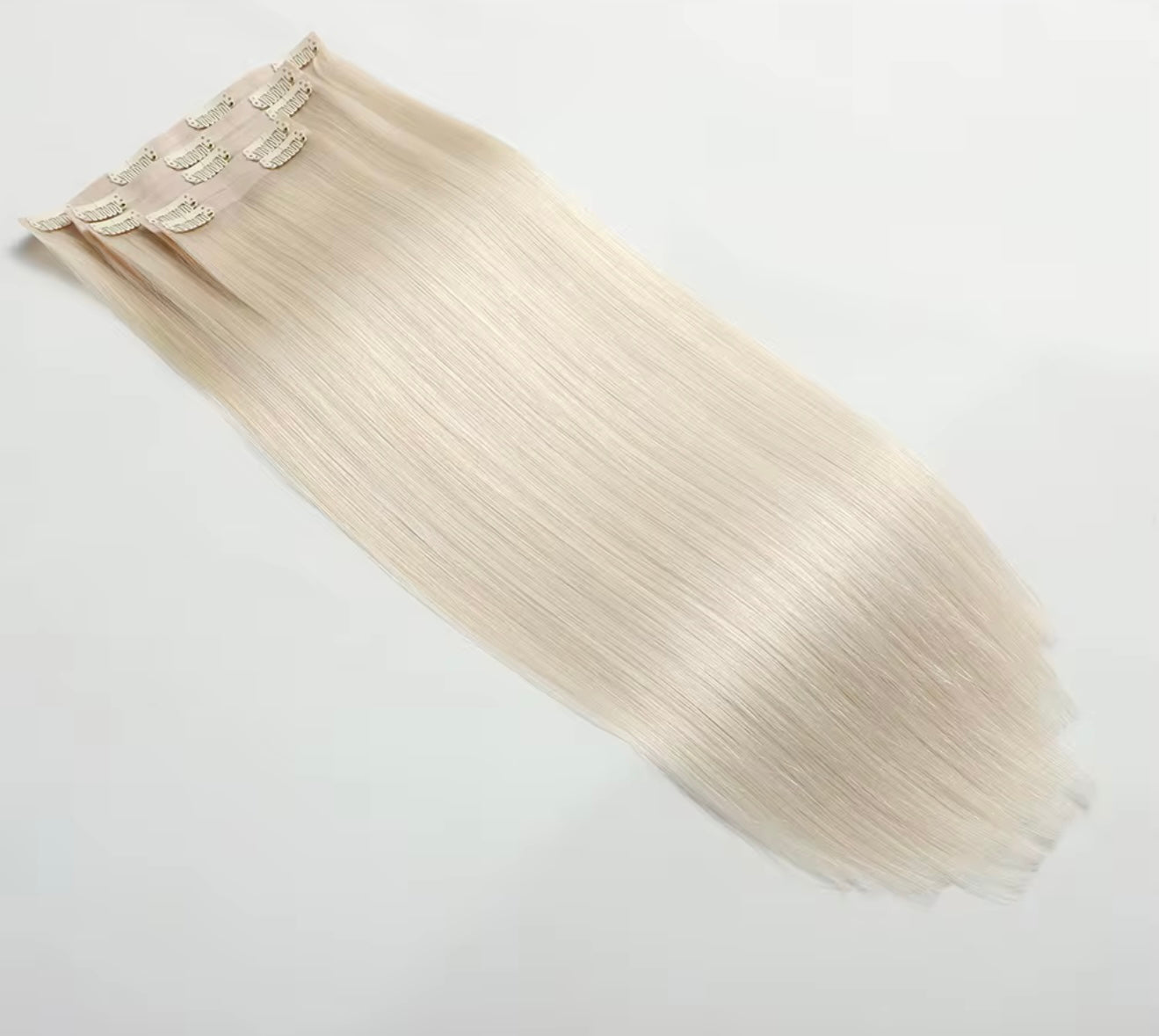 Cool Ash Brown #6 Seamless Clip Ins