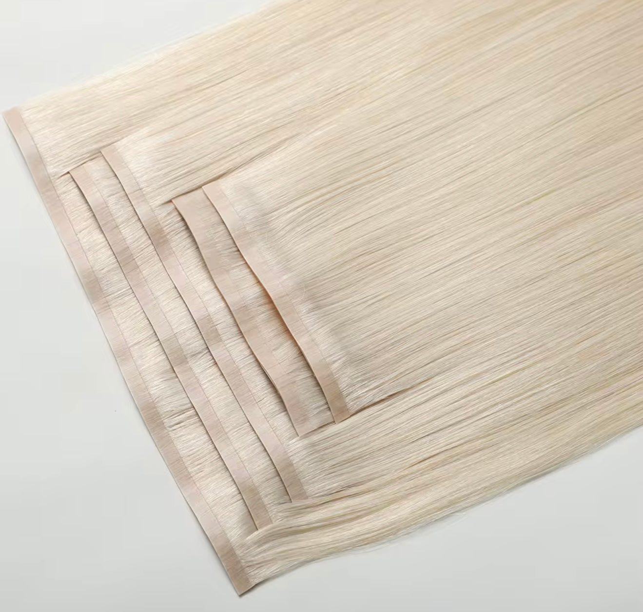 Platinum Blonde #ICE Seamless Clip Ins