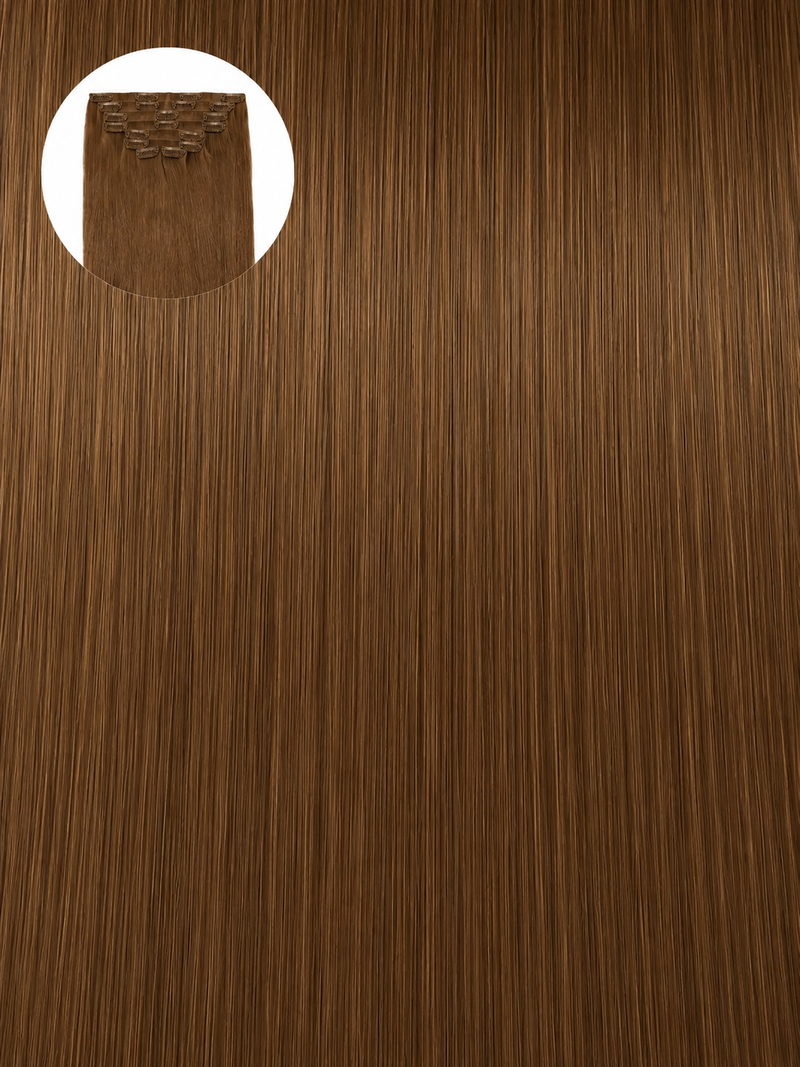 Light chestnut Brown #5 Clip Ins