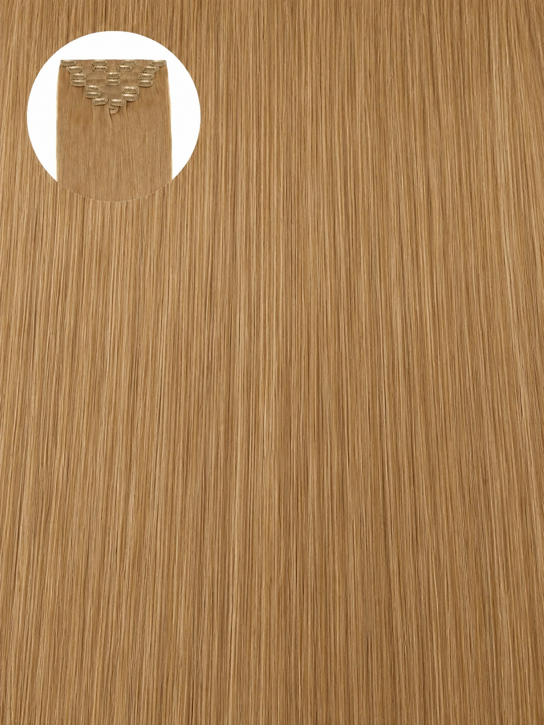 Dirty Blonde #18 Seamless Clip Ins