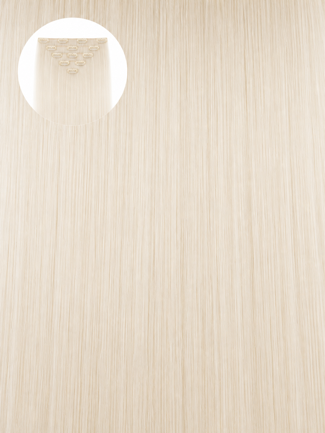 Icecream Blonde #1001A Clip Ins