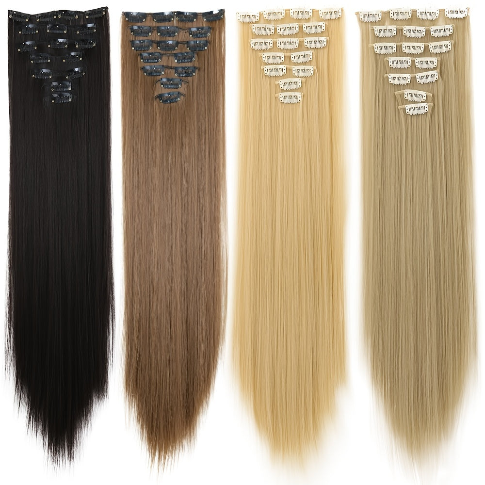 Chocolate Brown #2 Seamless Clip Ins