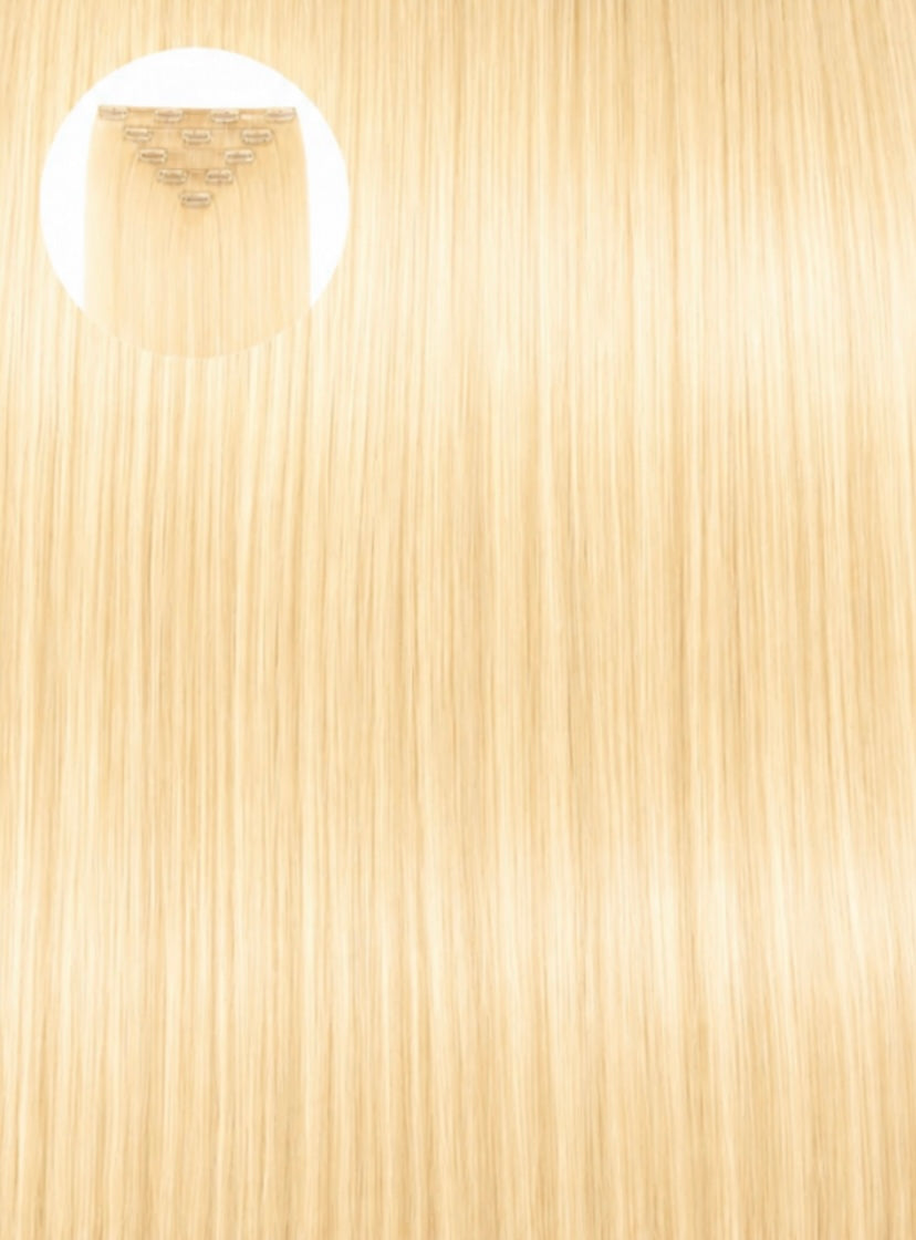 Beach Blonde #613 Seamless Clip Ins
