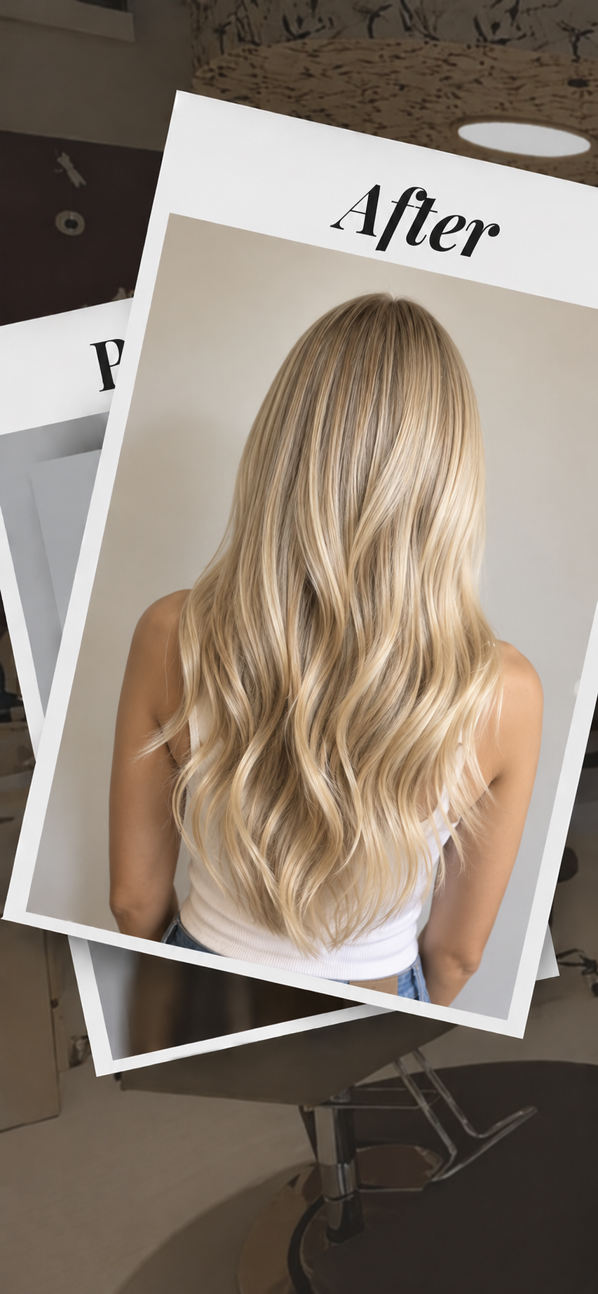 Cool Ash Brown #6 Seamless Clip Ins