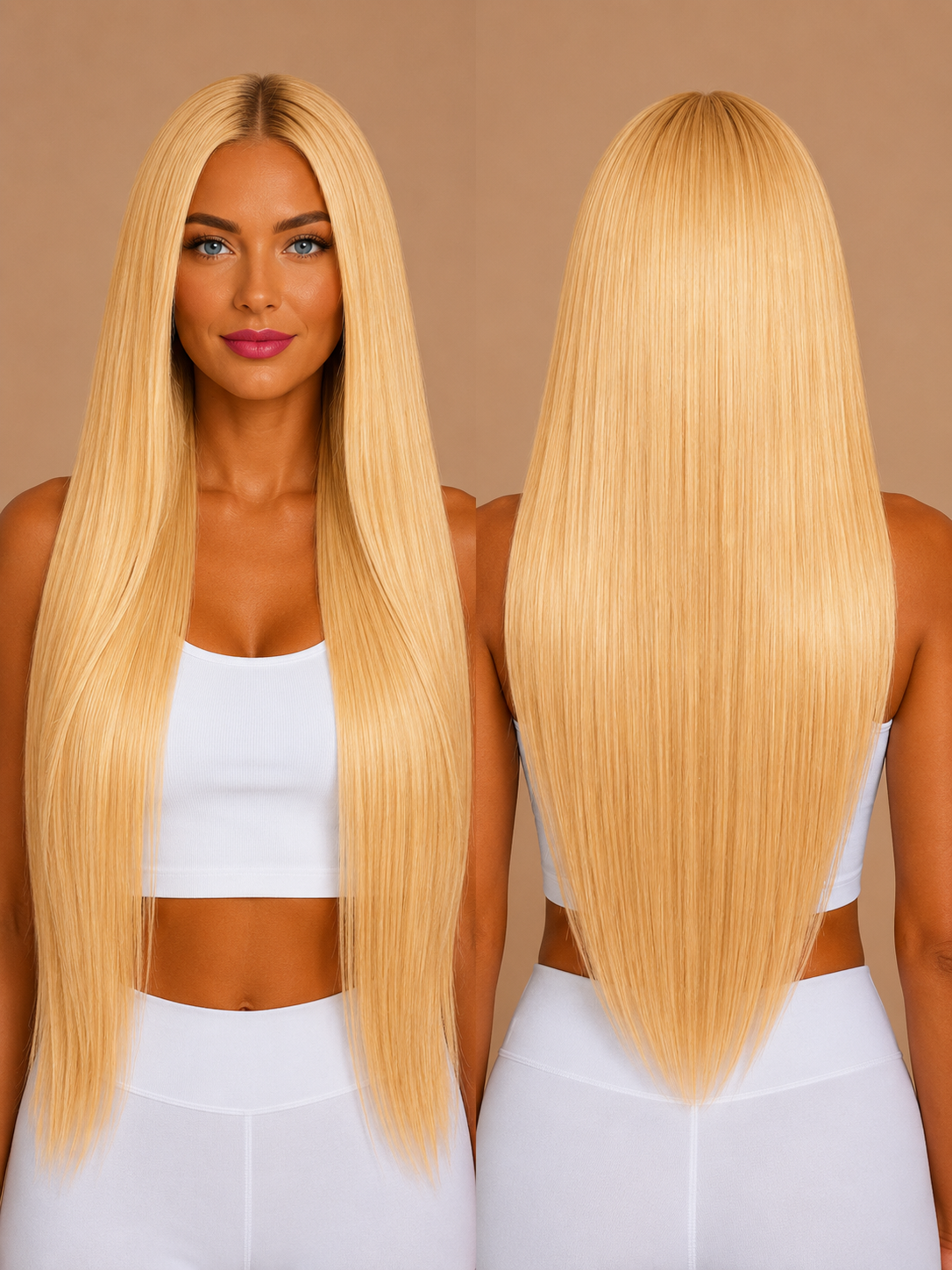 Golden Blonde #16 Clip Ins