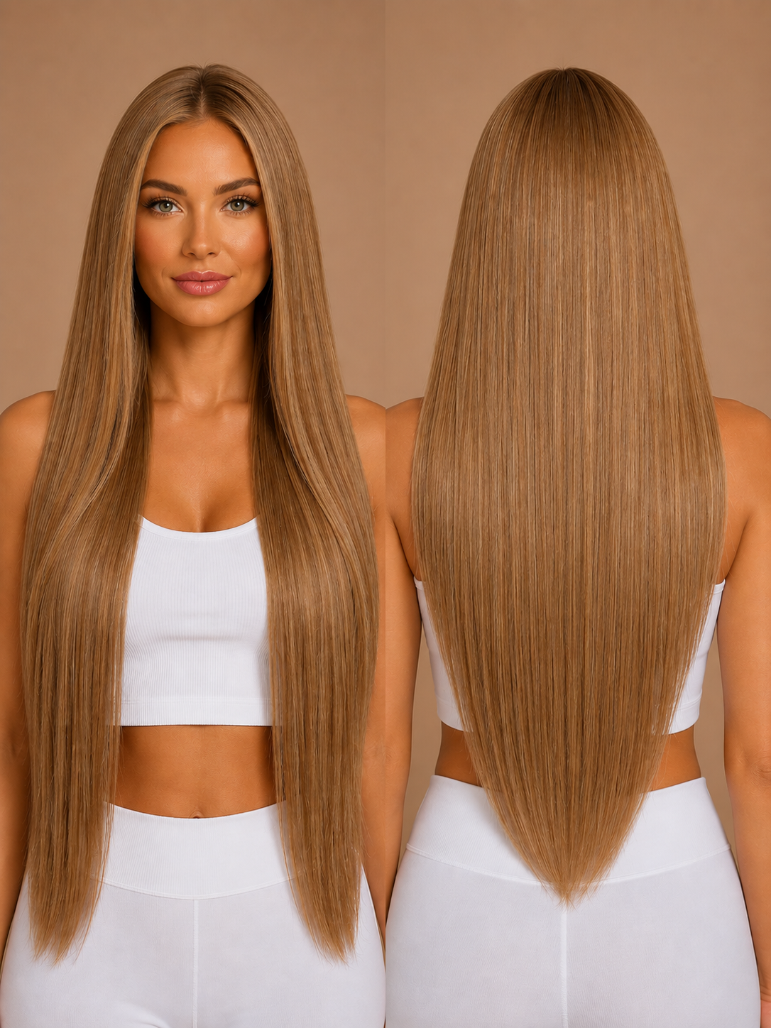 Dirty Blonde #18 Seamless Clip Ins