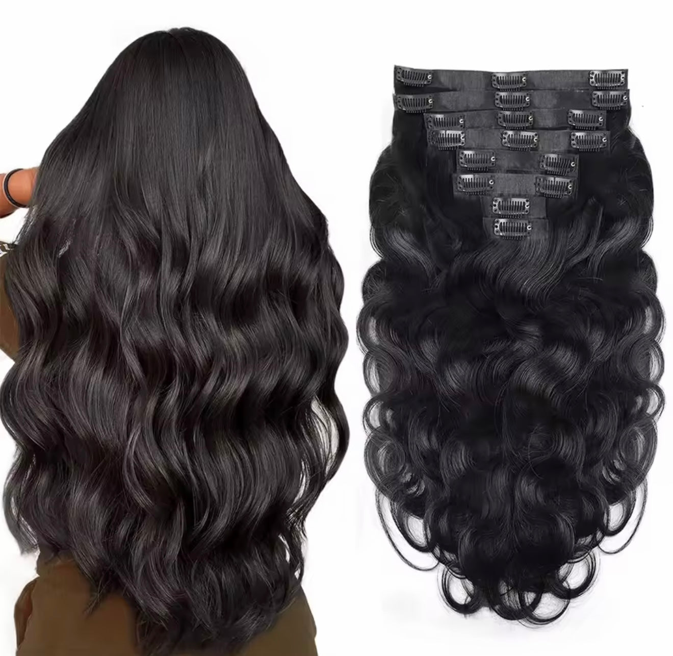 Beach Blonde #613 Seamless Clip Ins